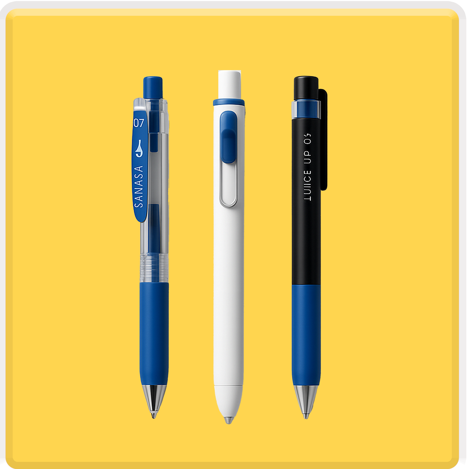 Retractable Gel Pens