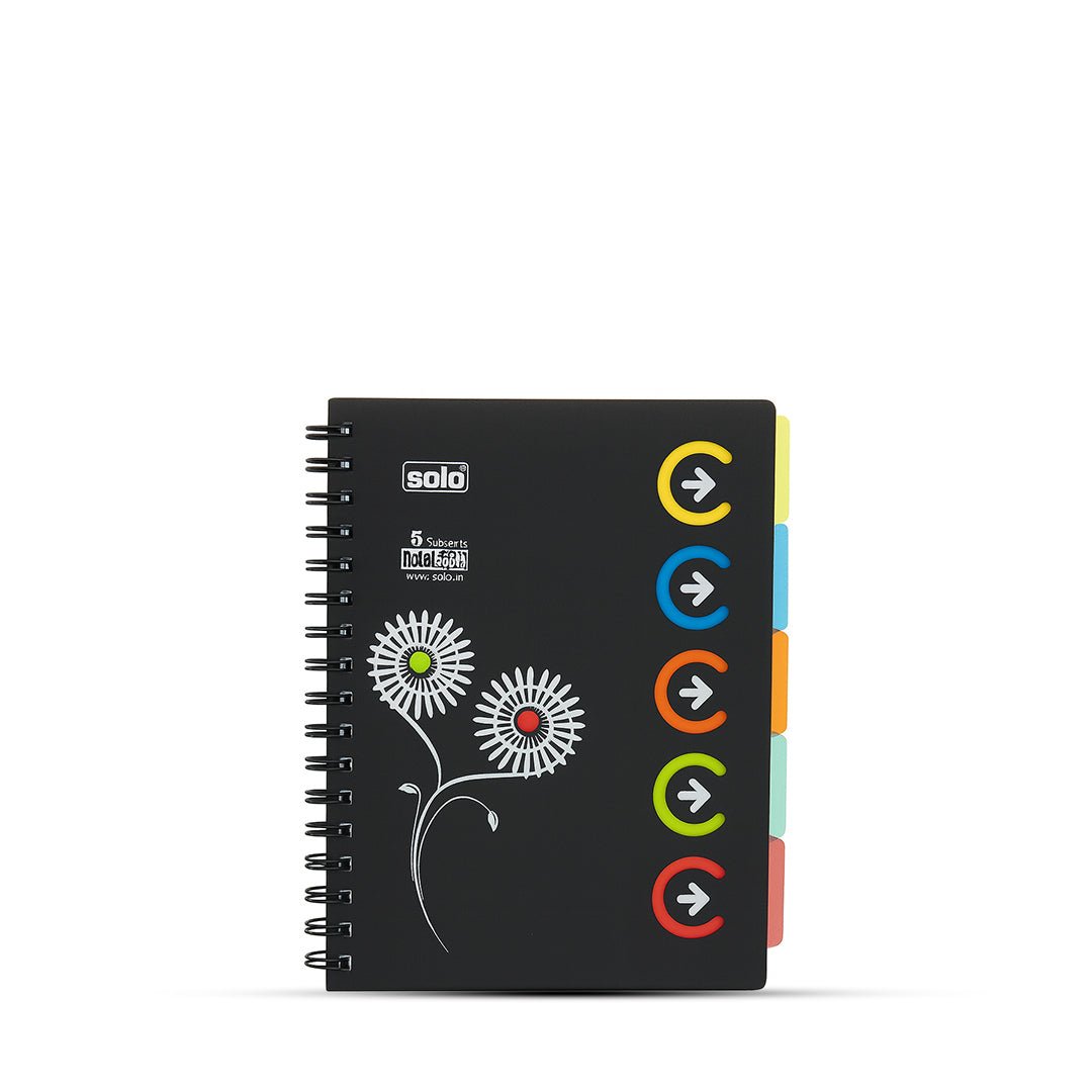 Solo Tango Five Subject A5 Ruled Notebook